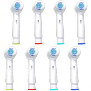 8pcs Replacement Toothbrush Heads for Braun Oral-B D12, D16, D29, D20, D32, OC20, D10513, DB4510K