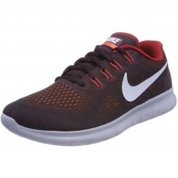 NIKE Men's Free RN 2017 Running Shoes, Purple (Black/Tough Red/Port Wine/Hydrogen Blue), 6/6.5 UK 40 EU