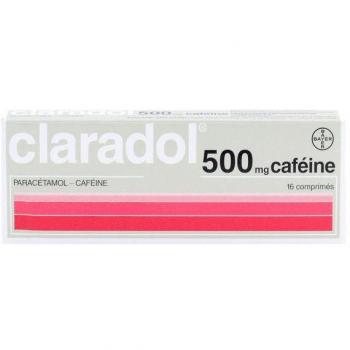 Claradol 500mg Caféine