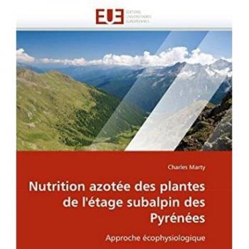 Nutrition azotée des plantes de l'étage subalpin des Pyrénées
