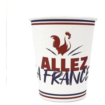Gobelets carton France supporter