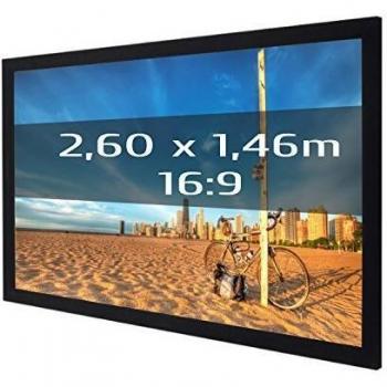 Pantalla Fija KIMEX 2.60x1.46m Formato 16:9