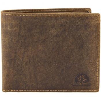 Greenburry 12 cm Brown Leather Wallet
