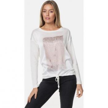 Damen Langarmshirt DECAY mit Druckdesign