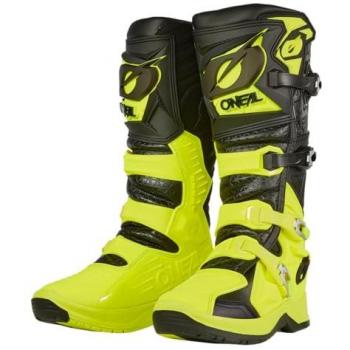 Oneal RMX Pro Bottes de motocross Noir Jaune taille 45