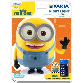Minión Luminoso Varta LED Amarilla con 3 Pilas AA
