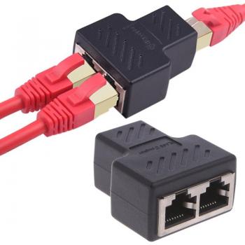 Conector Gota Doble LAN Cable