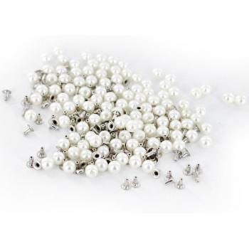 Coupelles Rondes Perle Blanc 100