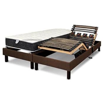Essenzia Ressor Duo 2x70x190 Électrique – Ensemble Emotion Marron