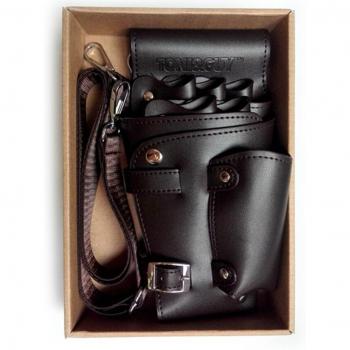 Bolso con soporte y cinturón para peluquería