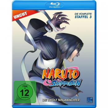 Naruto Shippuden, Staffel 3: Die Zwölf Ninjawächter ... | DVD | Zustand sehr gut