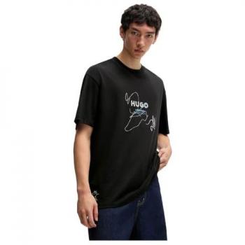 HUGO Kurzarmshirt T-Shirt Nabion