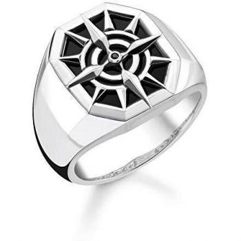 Anillo de plata esterlina con diseño de brújula Thomas Sabo