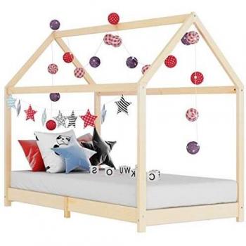 Turais Kids Bed Solid Pine Wood Frame Treehouse Style