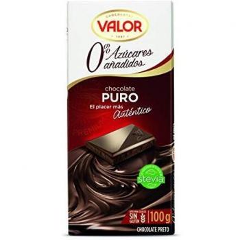 Chocolates Valor Puro 0% Azúcares Añadidos