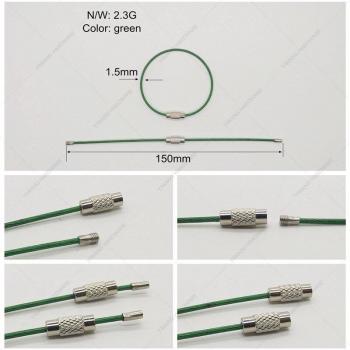 Stainless Steel Wire Rope Office Hanging Ring Set