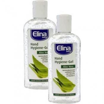 Elina Handhygienegel mit Aloe Vera 100 ml (2er Pack)