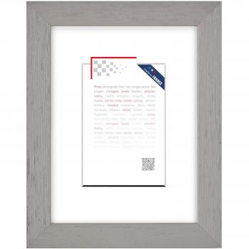 Cadre photo Brio Karma Gris 30 x 40 cm