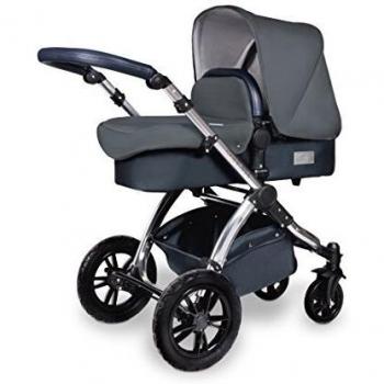 Ickle Bubba Stomp V4 Car Seat with ISOFIX Base Blueberry/Chrome