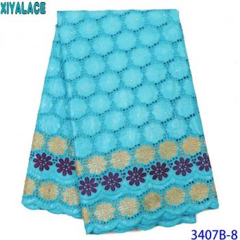 Xiya Élégance Brodée Bazin Premium KS3407B