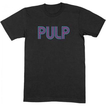 Unisexe Pulp Adult Intro T‑shirt en coton noir – L