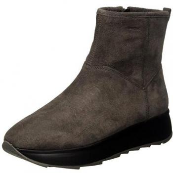 Geox D Gendry C Stivali Chelsea Donna Dk Grey