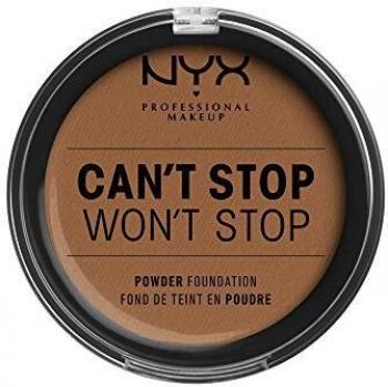 NYX Can't Stop Won't Stop Volldeckende Foundation – Mattes Finish – Langanhaltend – Vegane Basis – Warm Caramel