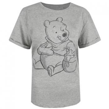 Silhouette‑T-Shirt „Winnie the Pooh“ – Grau S