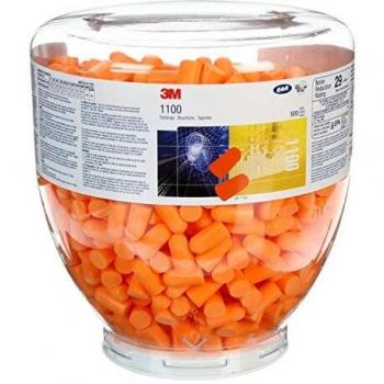 3M Ohrstöpsel Nachfüllpackung 1100D, 37 dB, 500 Paar