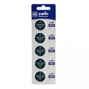 Jupio CR2450 batería de botón moneda 3V paquete de 5