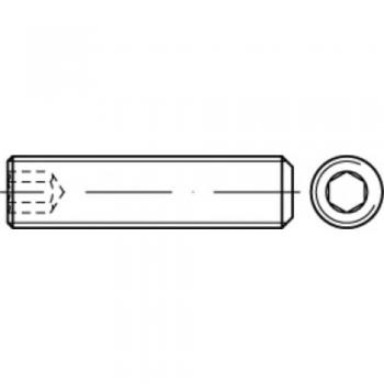 Gewindestift M8 12 mm, 200 Stück, TOOLCRAFT TO‑5413470, verzinkt