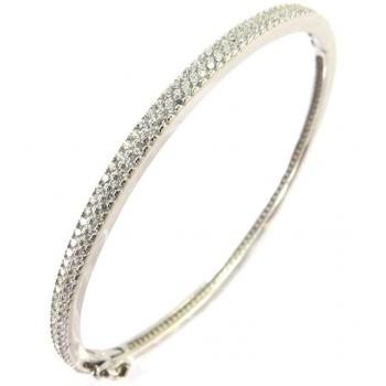 Brillo Marino: Brazalete de Plata y Rodio