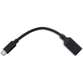 Targus ACC923EU Cable USB-C a USB-A 5Gbps 3A 15cm Negro