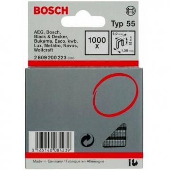 Grapas de lomo estrecho Bosch 2 609 200 223