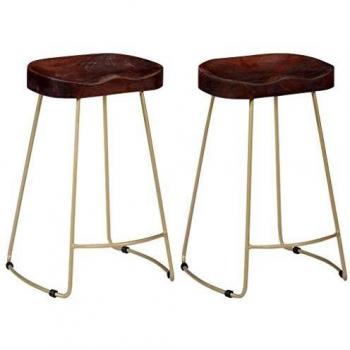 Día y Noche Taburetes de Cocina Gavin Madera Maciza