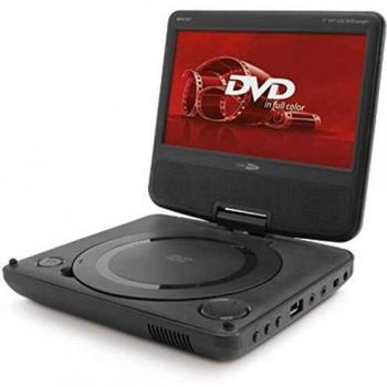 Caliber MPD107 tragbarer DVD-Player, schwarz, 17.78 cm