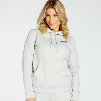 Hoodie Essentials Puma Femme Petit Logo XL Gris