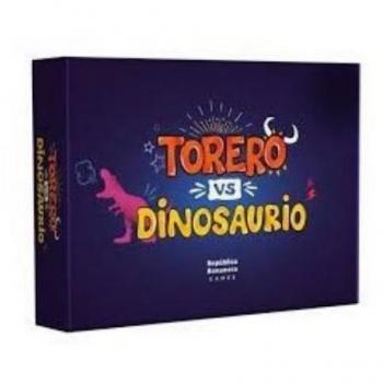 TORERO VS DINOSAURIO juego de mesa en Castellano editado por Republica Bananera