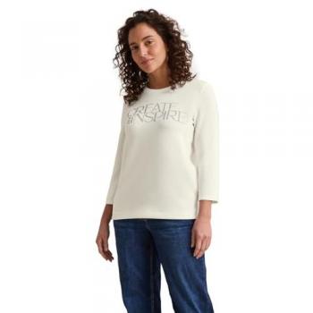 CECIL Kurzarm Wording-Shirt