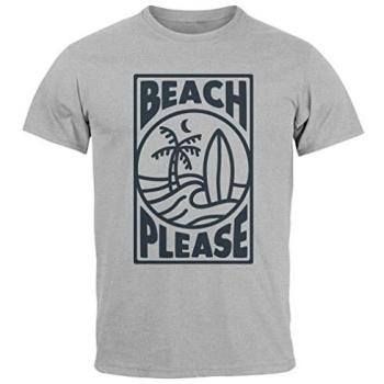 Neverless Beach Please Herren T-Shirt