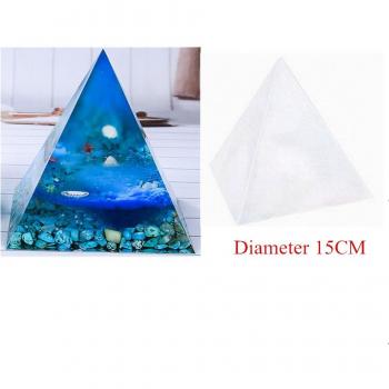 Silicone Pyramid Molds for Resin Orgonite Jewelry Making