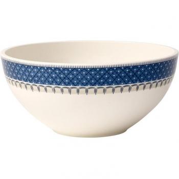 Villeroy und Boch Casale Blu Schüssel, 24 cm, Porzellan, Weiß/Blau