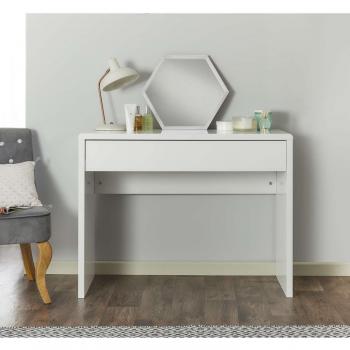 Modern White Gloss Console Vanity