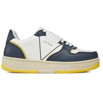 Ancona Leather and Fabric Sneakers