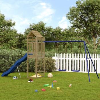 Structure de jeu bois de pin durable