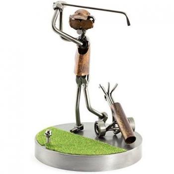 Steelman24 Golf‑Mann aus Metall – Abschlag‑Figur für das Grüne