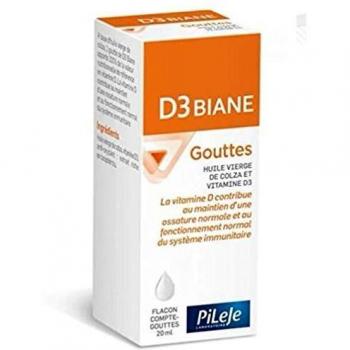 Pileje D3 Biane Liquid Vitamin D Formula 600 Drops