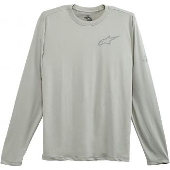 Alpinestars Pursue Performance Langarmshirt – Herren, Silber, M
