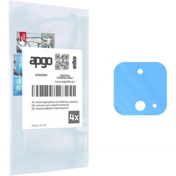 ApGo 4X Lens‑Shield – 9H Hybridglas zum Pixel 4 Objektiv