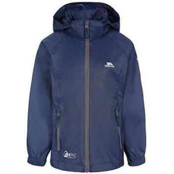 Trespass Qikpac X Kinder‑Packjacke – Wasserfest, Navy/Carbon 5/6